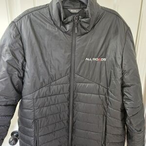 Eddie Bauer Men's Black Puffer Jacket